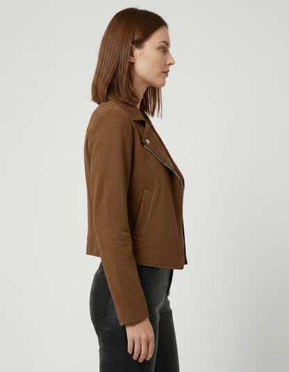 Jonquil Jacket — Coffee | SKU: RB-02b112-coffee-XS,RB-02b112-coffee-S,RB-02b112-coffee-M,RB-02b112-coffee-L,RB-02b112-coffee-XL,RB-02b112-coffee-2XL