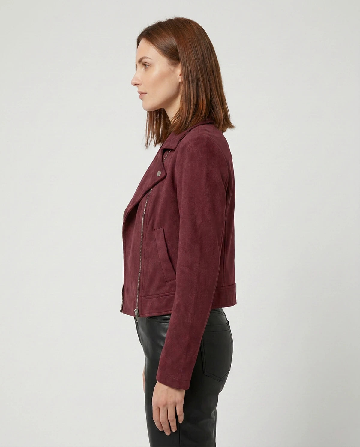 Jonquil Jacket — Wine Red | SKU: RB-02b112-winered-XS,RB-02b112-winered-S,RB-02b112-winered-M,RB-02b112-winered-L,RB-02b112-winered-XL,RB-02b112-winered-2XL