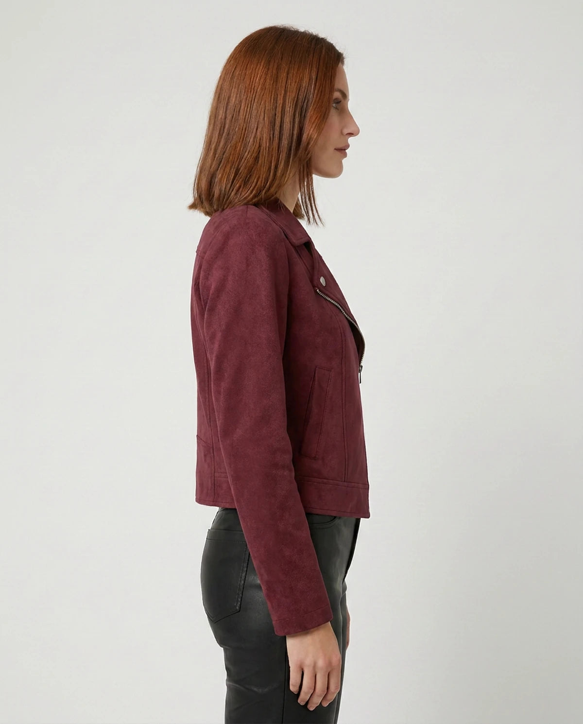 Jonquil Jacket — Wine Red | SKU: RB-02b112-winered-XS,RB-02b112-winered-S,RB-02b112-winered-M,RB-02b112-winered-L,RB-02b112-winered-XL,RB-02b112-winered-2XL