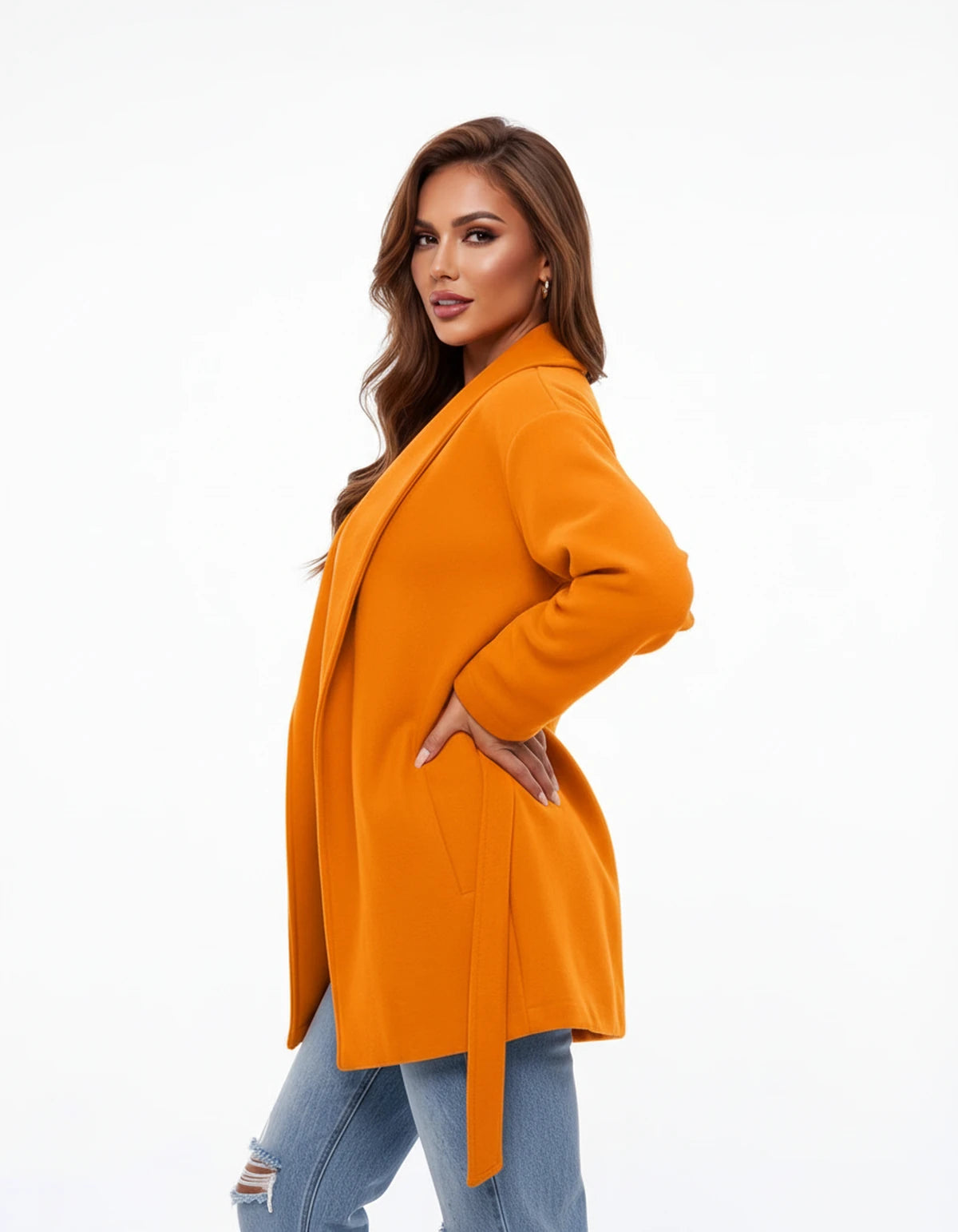 Junelle Jackets — Orange | SKU: RB-2cfe8e-orange-XS,RB-2cfe8e-orange-S,RB-2cfe8e-orange-M,RB-2cfe8e-orange-L,RB-2cfe8e-orange-XL