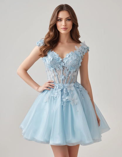 Juniperra Mini Dresses — Blue | SKU: RB-9fda70-blue-2,RB-9fda70-blue-4,RB-9fda70-blue-6,RB-9fda70-blue-8,RB-9fda70-blue-10,RB-9fda70-blue-12,RB-9fda70-blue-14,RB-9fda70-blue-16,RB-9fda70-blue-16W,RB-9fda70-blue-18W,RB-9fda70-blue-20W,RB-9fda70-blue-22W