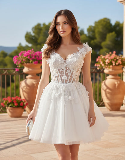 Juniperra Mini Dresses — Ivory | SKU: RB-9fda70-ivory-2,RB-9fda70-ivory-4,RB-9fda70-ivory-6,RB-9fda70-ivory-8,RB-9fda70-ivory-10,RB-9fda70-ivory-12,RB-9fda70-ivory-14,RB-9fda70-ivory-16,RB-9fda70-ivory-16W,RB-9fda70-ivory-18W,RB-9fda70-ivory-20W,RB-9fda70-ivory-22W