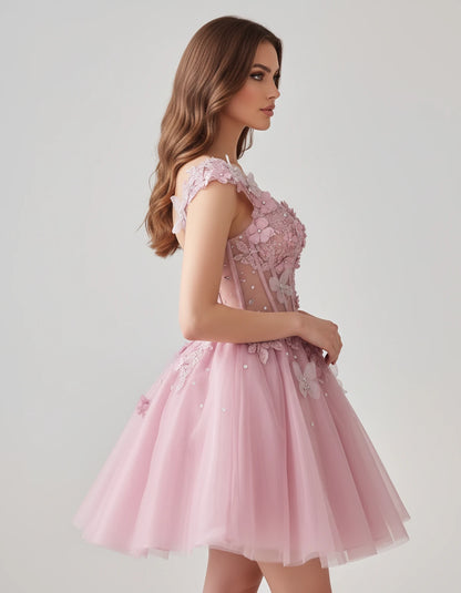 Juniperra Mini Dresses — Pink | SKU: RB-9fda70-pink-2,RB-9fda70-pink-4,RB-9fda70-pink-6,RB-9fda70-pink-8,RB-9fda70-pink-10,RB-9fda70-pink-12,RB-9fda70-pink-14,RB-9fda70-pink-16,RB-9fda70-pink-16W,RB-9fda70-pink-18W,RB-9fda70-pink-20W,RB-9fda70-pink-22W