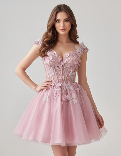 Juniperra Mini Dresses — Pink | SKU: RB-9fda70-pink-2,RB-9fda70-pink-4,RB-9fda70-pink-6,RB-9fda70-pink-8,RB-9fda70-pink-10,RB-9fda70-pink-12,RB-9fda70-pink-14,RB-9fda70-pink-16,RB-9fda70-pink-16W,RB-9fda70-pink-18W,RB-9fda70-pink-20W,RB-9fda70-pink-22W