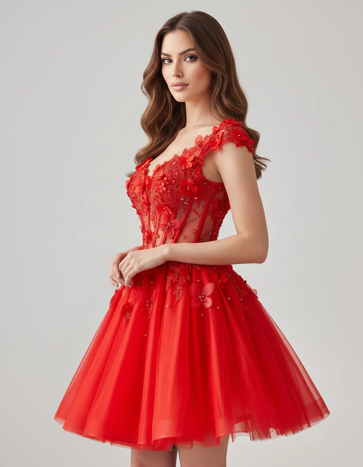 Juniperra Mini Dresses — Red | SKU: RB-9fda70-red-2,RB-9fda70-red-4,RB-9fda70-red-6,RB-9fda70-red-8,RB-9fda70-red-10,RB-9fda70-red-12,RB-9fda70-red-14,RB-9fda70-red-16,RB-9fda70-red-16W,RB-9fda70-red-18W,RB-9fda70-red-20W,RB-9fda70-red-22W