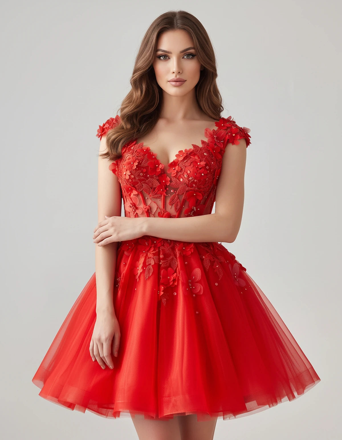 Juniperra Mini Dresses — Red | SKU: RB-9fda70-red-2,RB-9fda70-red-4,RB-9fda70-red-6,RB-9fda70-red-8,RB-9fda70-red-10,RB-9fda70-red-12,RB-9fda70-red-14,RB-9fda70-red-16,RB-9fda70-red-16W,RB-9fda70-red-18W,RB-9fda70-red-20W,RB-9fda70-red-22W