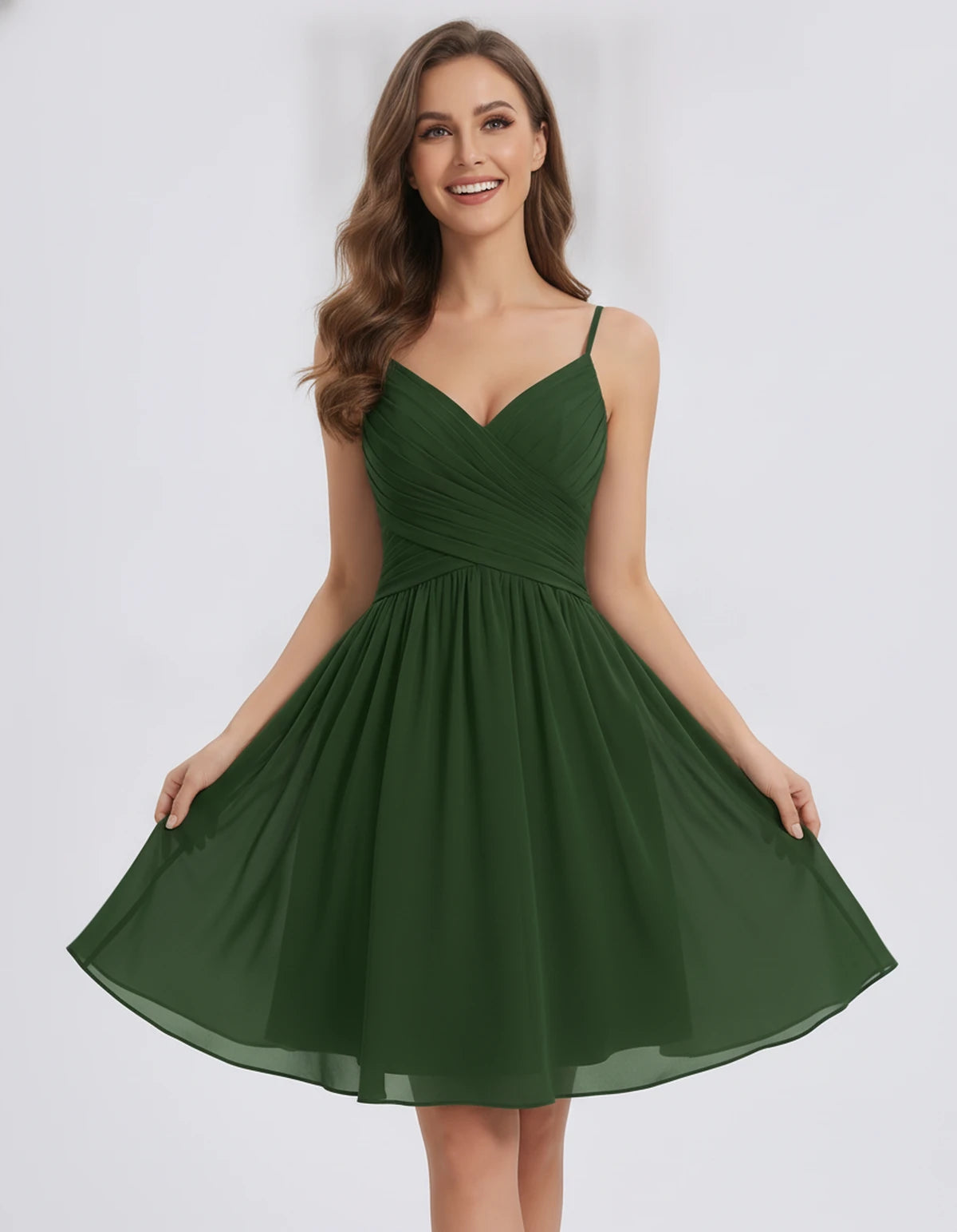 Justine Mini Dresses — Emerald | SKU: RB-d4661d-emerald-2,RB-d4661d-emerald-4,RB-d4661d-emerald-6,RB-d4661d-emerald-8,RB-d4661d-emerald-10,RB-d4661d-emerald-12,RB-d4661d-emerald-14,RB-d4661d-emerald-16,RB-d4661d-emerald-16W,RB-d4661d-emerald-18W,RB-d4661d-emerald-20W,RB-d4661d-emerald-22W