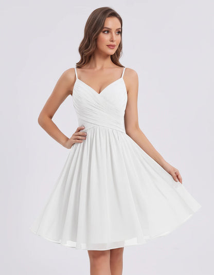Justine Mini Dresses — White | SKU: RB-d4661d-white-2,RB-d4661d-white-4,RB-d4661d-white-6,RB-d4661d-white-8,RB-d4661d-white-10,RB-d4661d-white-12,RB-d4661d-white-14,RB-d4661d-white-16,RB-d4661d-white-16W,RB-d4661d-white-18W,RB-d4661d-white-20W,RB-d4661d-white-22W