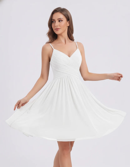 Justine Mini Dresses — White | SKU: RB-d4661d-white-2,RB-d4661d-white-4,RB-d4661d-white-6,RB-d4661d-white-8,RB-d4661d-white-10,RB-d4661d-white-12,RB-d4661d-white-14,RB-d4661d-white-16,RB-d4661d-white-16W,RB-d4661d-white-18W,RB-d4661d-white-20W,RB-d4661d-white-22W