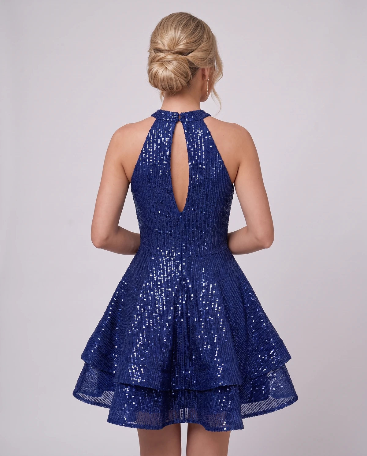 Kassandre Mini Dresses — Blue | SKU: RB-8baaae-blue-2,RB-8baaae-blue-4,RB-8baaae-blue-6,RB-8baaae-blue-8,RB-8baaae-blue-10,RB-8baaae-blue-12,RB-8baaae-blue-14,RB-8baaae-blue-16,RB-8baaae-blue-16W,RB-8baaae-blue-18W,RB-8baaae-blue-20W,RB-8baaae-blue-22W