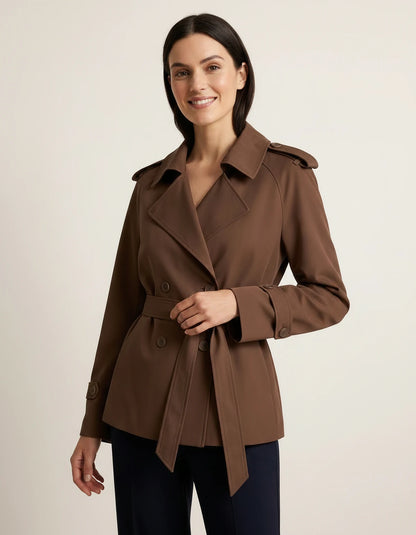 Katharine Jackets — Brown | SKU: RB-209764-brown-XS,RB-209764-brown-S,RB-209764-brown-M,RB-209764-brown-L