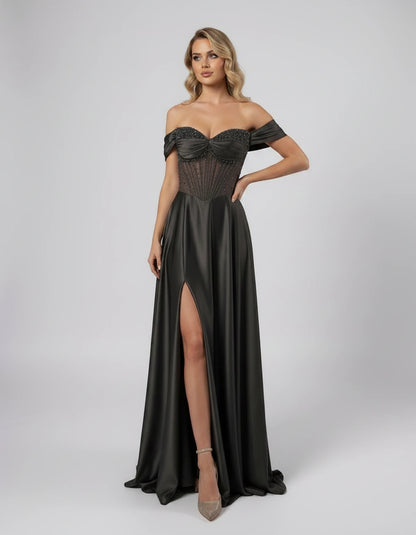 Lakoda Maxi Dresses — Black | SKU: RB-90bfb0-black-2,RB-90bfb0-black-4,RB-90bfb0-black-6,RB-90bfb0-black-8,RB-90bfb0-black-10,RB-90bfb0-black-12,RB-90bfb0-black-14,RB-90bfb0-black-16,RB-90bfb0-black-16W,RB-90bfb0-black-18W,RB-90bfb0-black-20W,RB-90bfb0-black-22W