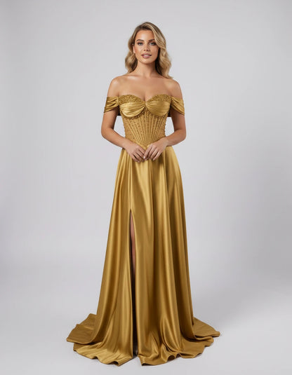 Lakoda Maxi Dresses — Gold | SKU: RB-90bfb0-gold-2,RB-90bfb0-gold-4,RB-90bfb0-gold-6,RB-90bfb0-gold-8,RB-90bfb0-gold-10,RB-90bfb0-gold-12,RB-90bfb0-gold-14,RB-90bfb0-gold-16,RB-90bfb0-gold-16W,RB-90bfb0-gold-18W,RB-90bfb0-gold-20W,RB-90bfb0-gold-22W