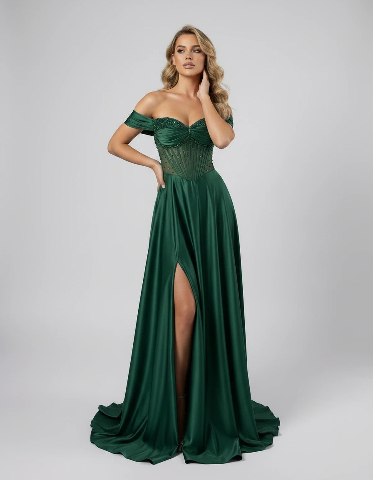 Lakoda Maxi Dresses — Green | SKU: RB-90bfb0-green-2,RB-90bfb0-green-4,RB-90bfb0-green-6,RB-90bfb0-green-8,RB-90bfb0-green-10,RB-90bfb0-green-12,RB-90bfb0-green-14,RB-90bfb0-green-16,RB-90bfb0-green-16W,RB-90bfb0-green-18W,RB-90bfb0-green-20W,RB-90bfb0-green-22W
