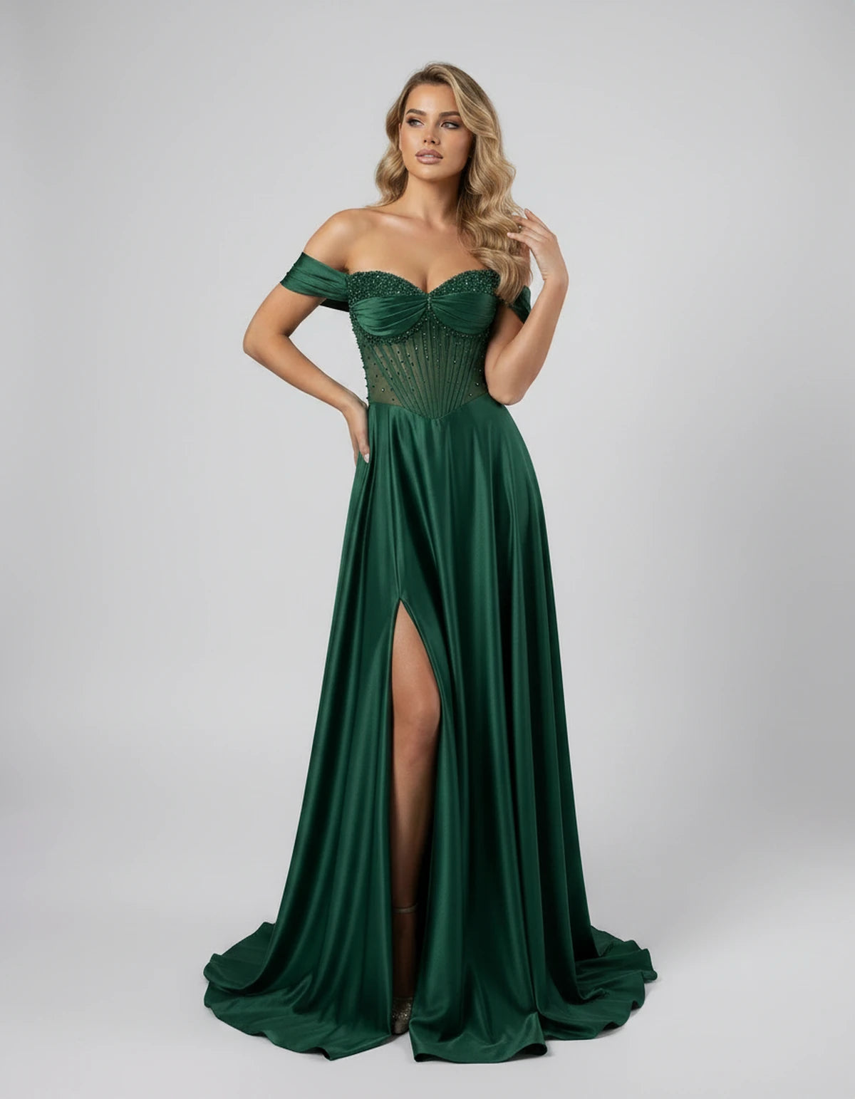 Lakoda Maxi Dresses — Green | SKU: RB-90bfb0-green-2,RB-90bfb0-green-4,RB-90bfb0-green-6,RB-90bfb0-green-8,RB-90bfb0-green-10,RB-90bfb0-green-12,RB-90bfb0-green-14,RB-90bfb0-green-16,RB-90bfb0-green-16W,RB-90bfb0-green-18W,RB-90bfb0-green-20W,RB-90bfb0-green-22W