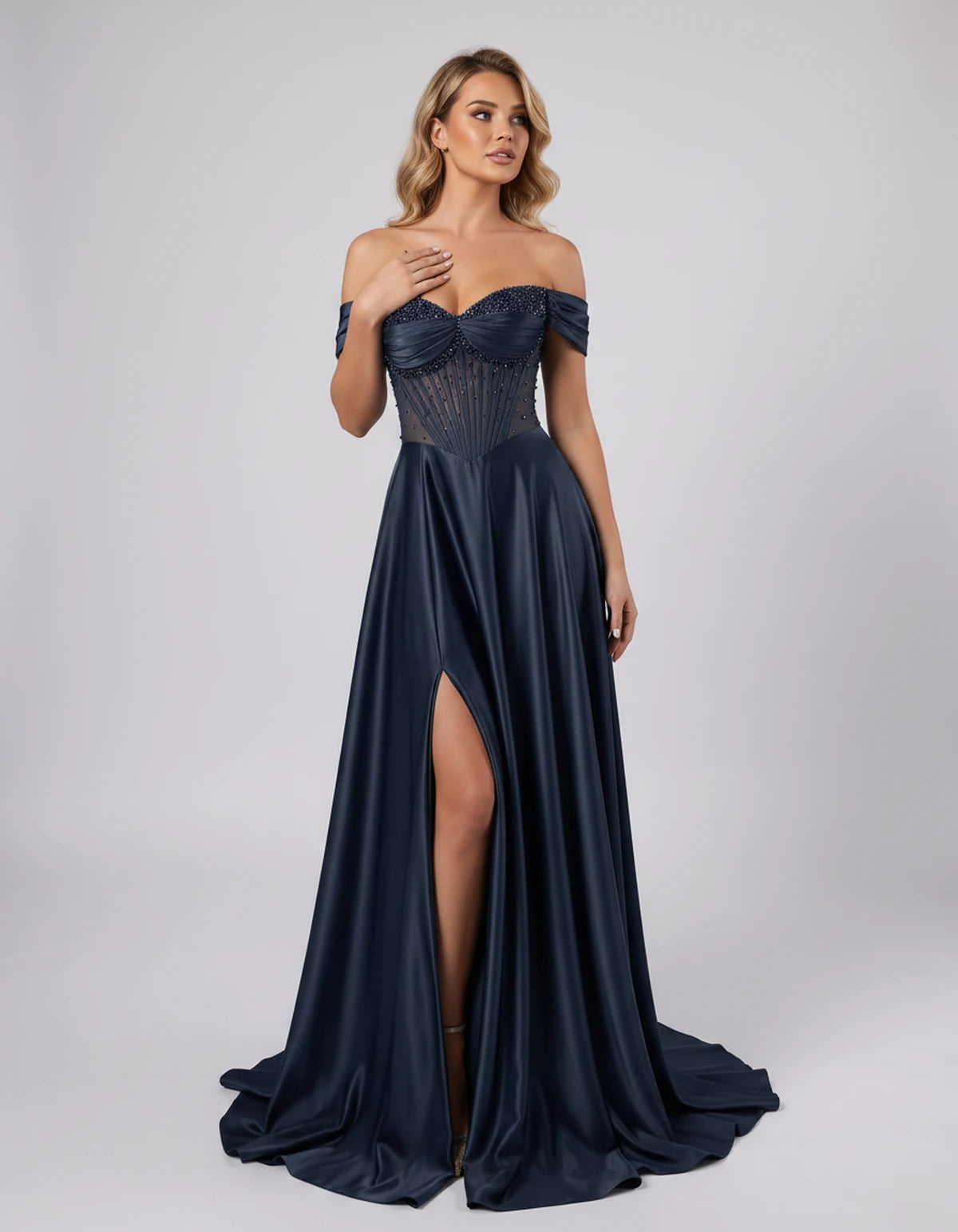 Lakoda Maxi Dresses — Navy | SKU: RB-90bfb0-navy-2,RB-90bfb0-navy-4,RB-90bfb0-navy-6,RB-90bfb0-navy-8,RB-90bfb0-navy-10,RB-90bfb0-navy-12,RB-90bfb0-navy-14,RB-90bfb0-navy-16,RB-90bfb0-navy-16W,RB-90bfb0-navy-18W,RB-90bfb0-navy-20W,RB-90bfb0-navy-22W
