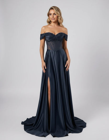 Lakoda Maxi Dresses — Navy | SKU: RB-90bfb0-navy-2,RB-90bfb0-navy-4,RB-90bfb0-navy-6,RB-90bfb0-navy-8,RB-90bfb0-navy-10,RB-90bfb0-navy-12,RB-90bfb0-navy-14,RB-90bfb0-navy-16,RB-90bfb0-navy-16W,RB-90bfb0-navy-18W,RB-90bfb0-navy-20W,RB-90bfb0-navy-22W