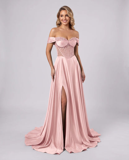 Lakoda Maxi Dresses — Pink