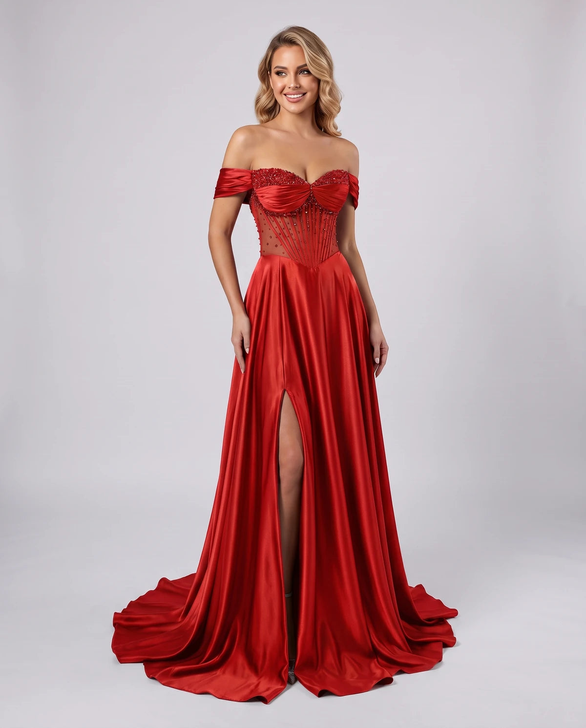 Lakoda Maxi Dresses — Red