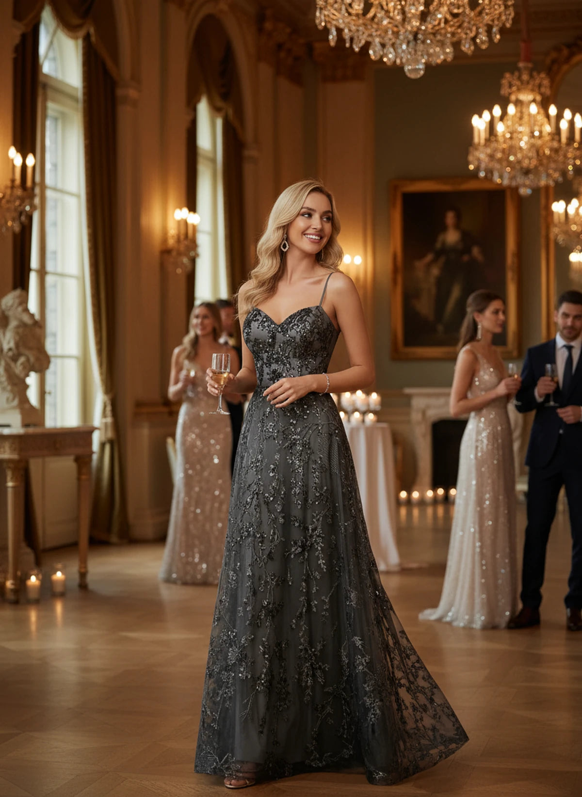 Lalique Maxi Dresses — Black | SKU: RB-8fa0b2-black-2,RB-8fa0b2-black-4,RB-8fa0b2-black-6,RB-8fa0b2-black-8,RB-8fa0b2-black-10,RB-8fa0b2-black-12,RB-8fa0b2-black-14,RB-8fa0b2-black-16,RB-8fa0b2-black-16W,RB-8fa0b2-black-18W,RB-8fa0b2-black-20W,RB-8fa0b2-black-22W