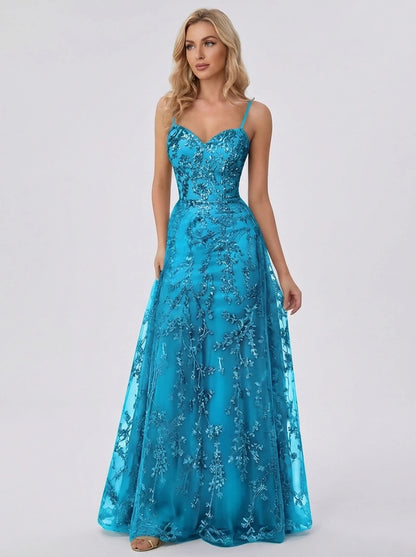 Lalique Maxi Dresses — Blue