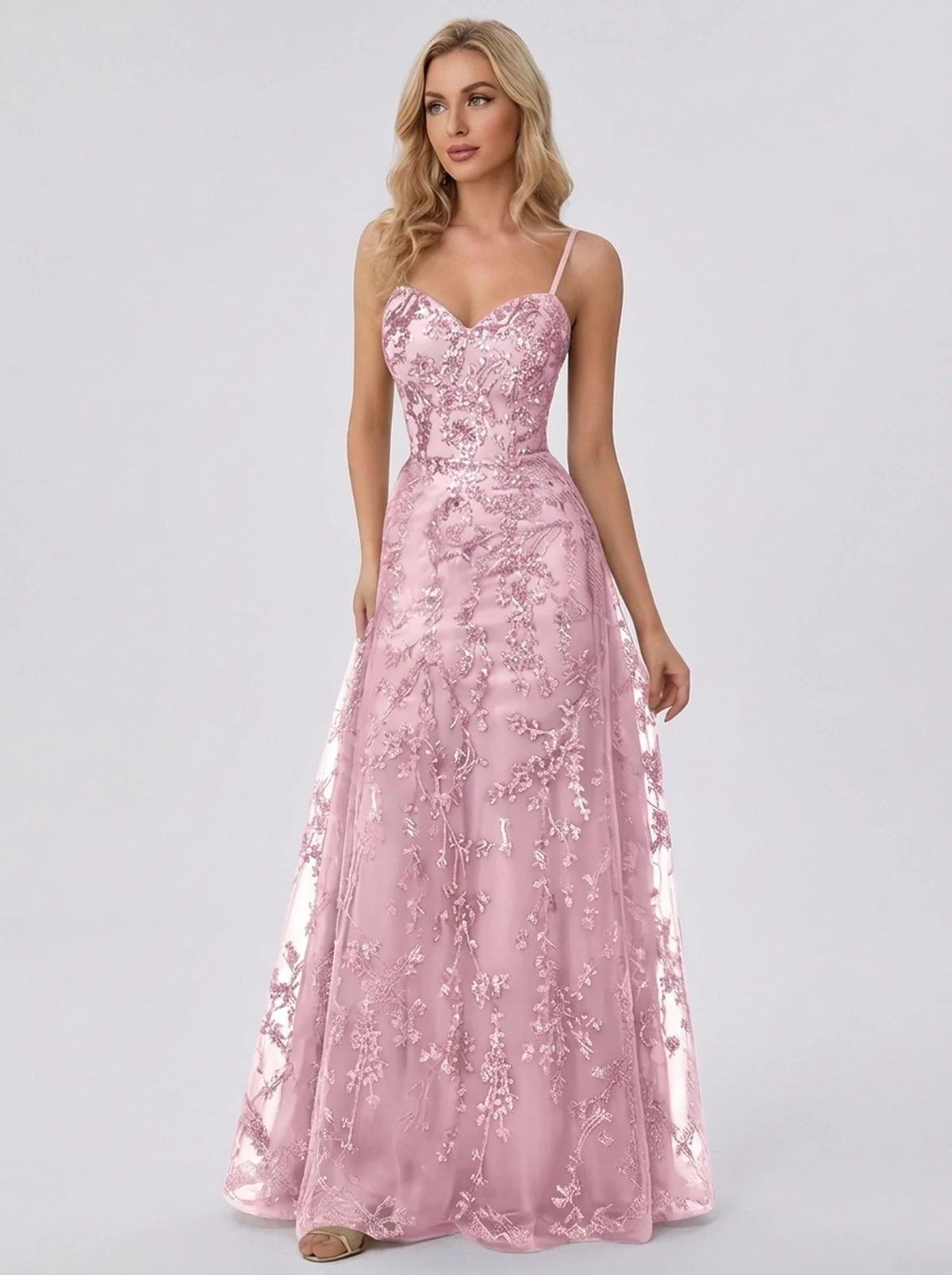 Lalique Maxi Dresses — Pink