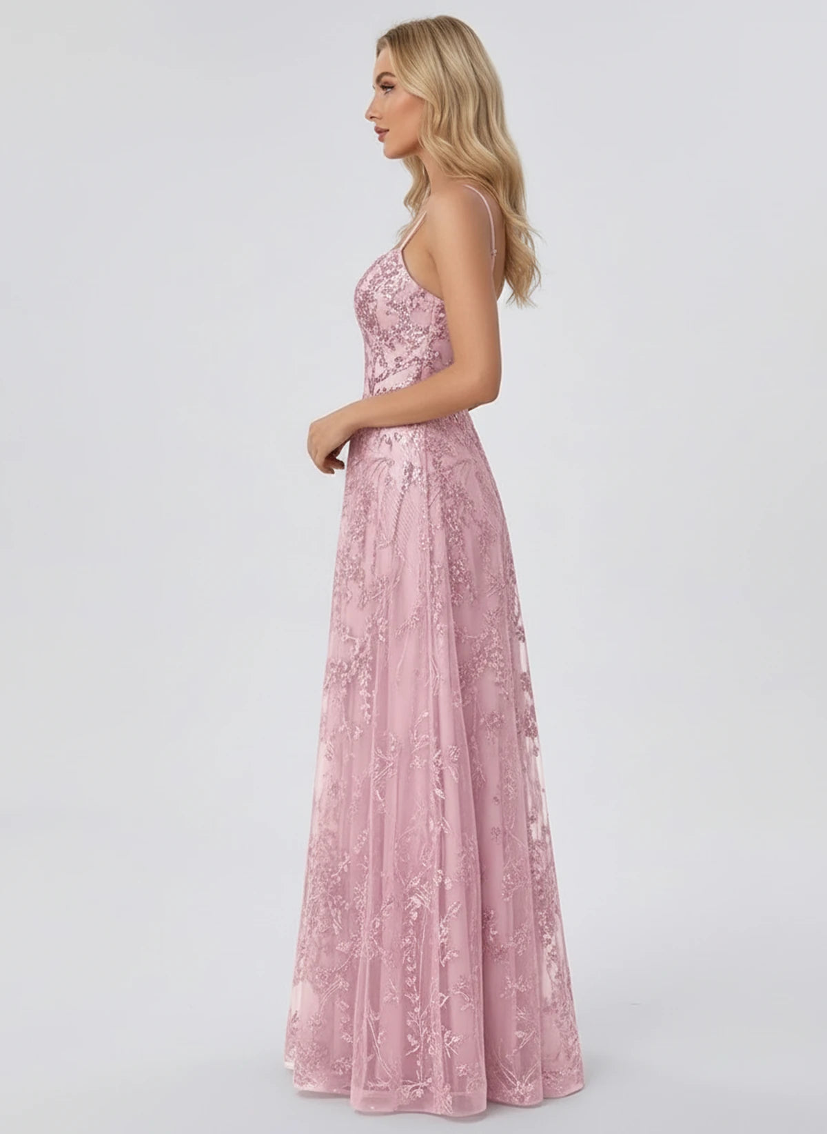 Lalique Maxi Dresses — Pink | SKU: RB-8fa0b2-pink-2,RB-8fa0b2-pink-4,RB-8fa0b2-pink-6,RB-8fa0b2-pink-8,RB-8fa0b2-pink-10,RB-8fa0b2-pink-12,RB-8fa0b2-pink-14,RB-8fa0b2-pink-16,RB-8fa0b2-pink-16W,RB-8fa0b2-pink-18W,RB-8fa0b2-pink-20W,RB-8fa0b2-pink-22W