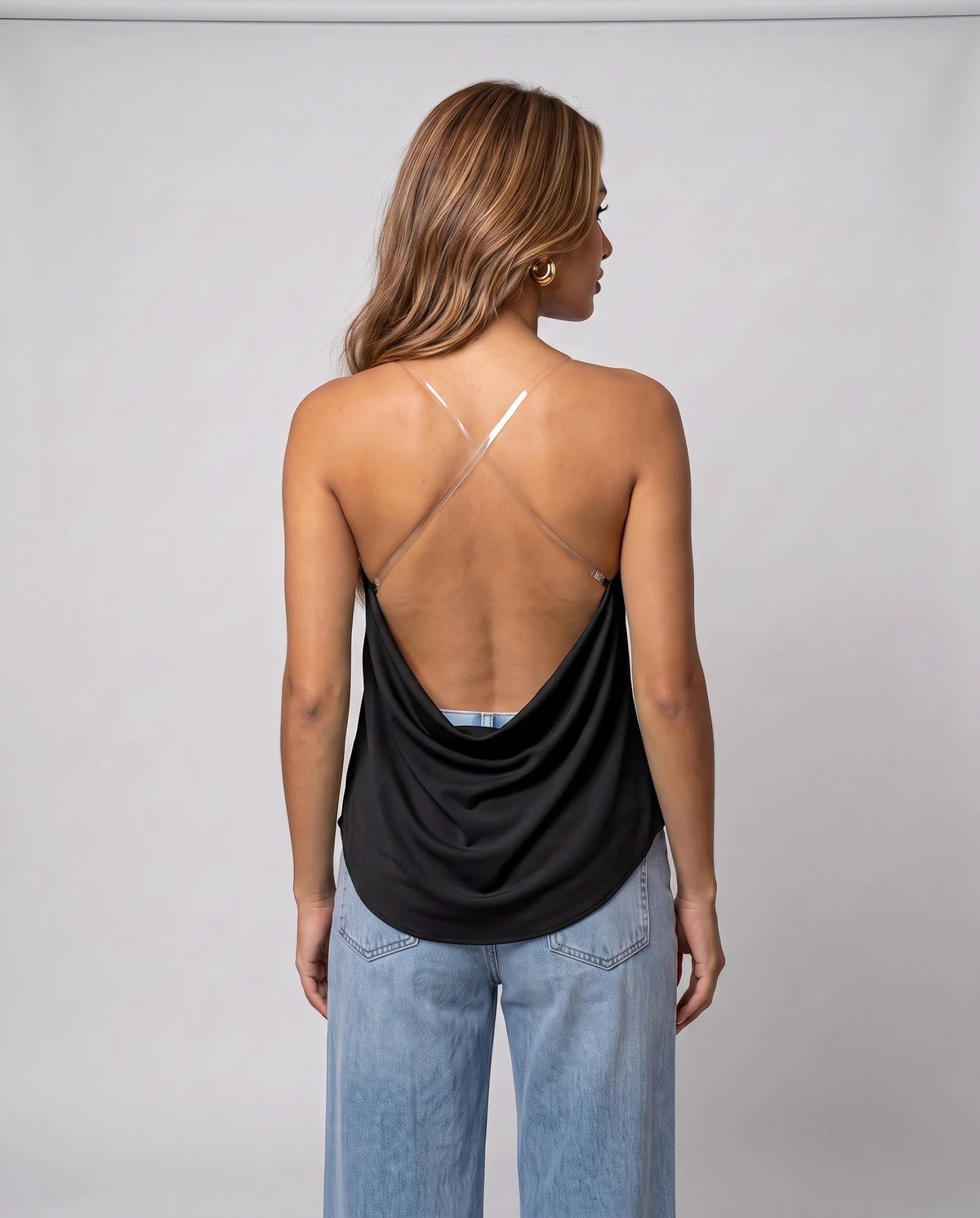 Lambrine Tops — Black | SKU: RB-8614ef-black-XS,RB-8614ef-black-S,RB-8614ef-black-M,RB-8614ef-black-L