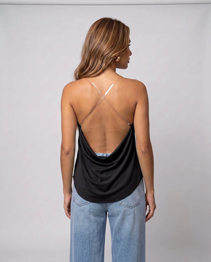 Lambrine Tops — Black | SKU: RB-8614ef-black-XS,RB-8614ef-black-S,RB-8614ef-black-M,RB-8614ef-black-L