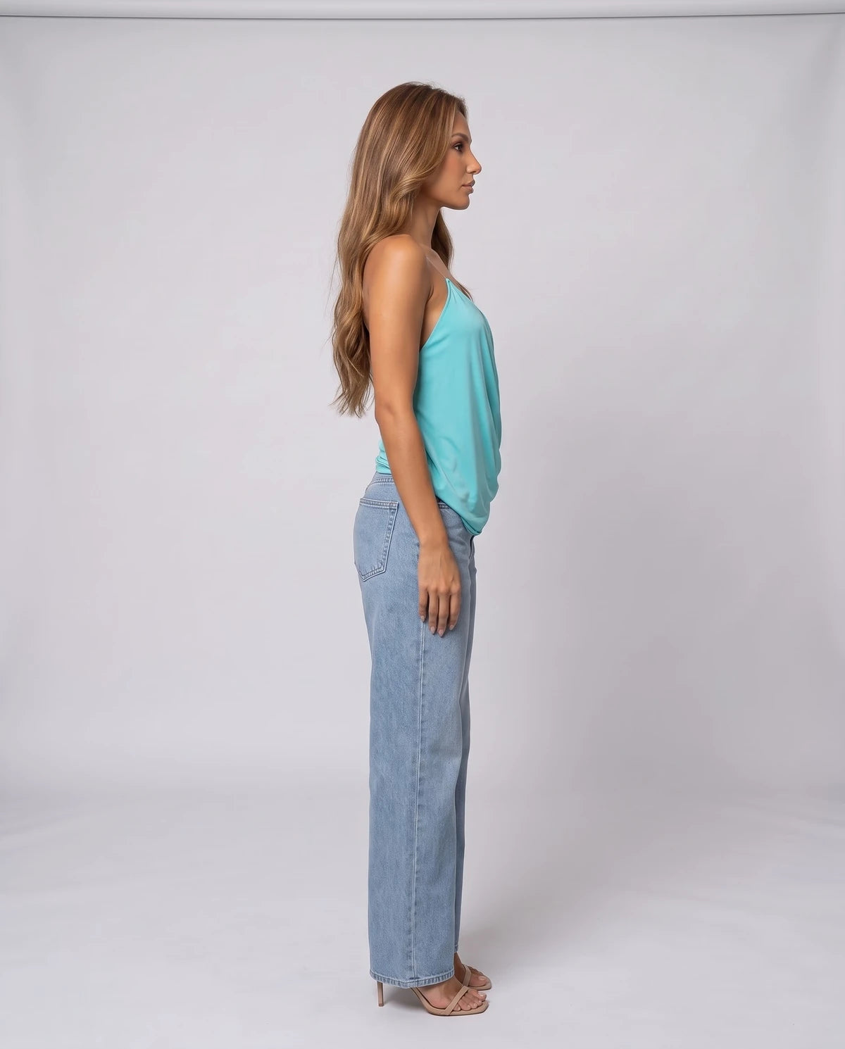 Lambrine Tops — Blue | SKU: RB-8614ef-blue-XS,RB-8614ef-blue-S,RB-8614ef-blue-M,RB-8614ef-blue-L