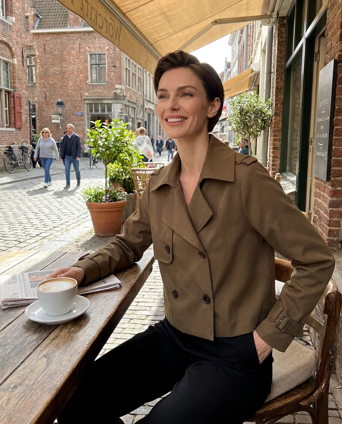 Lamorna Jackets — Dark Brown | SKU: RB-39c223-darkbr48-XS,RB-39c223-darkbr48-S,RB-39c223-darkbr48-M,RB-39c223-darkbr48-L,RB-39c223-darkbr48-XL