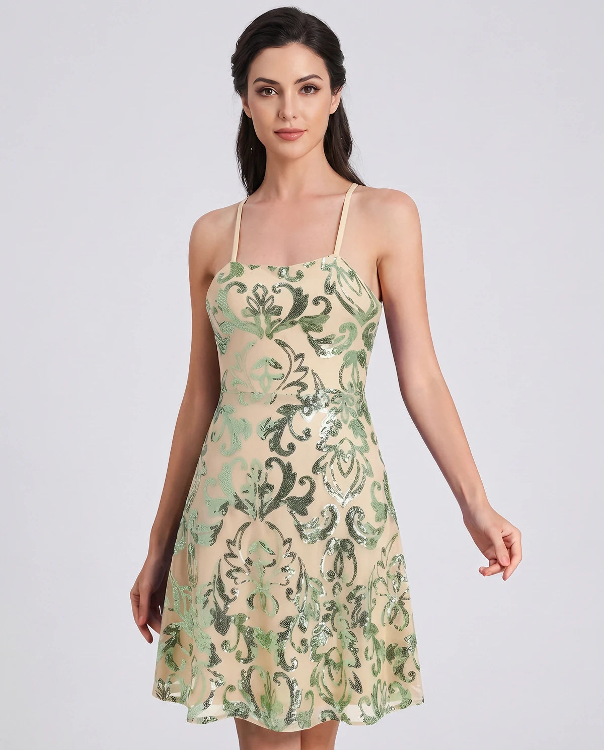 Lampedusa Mini Dresses — Olive