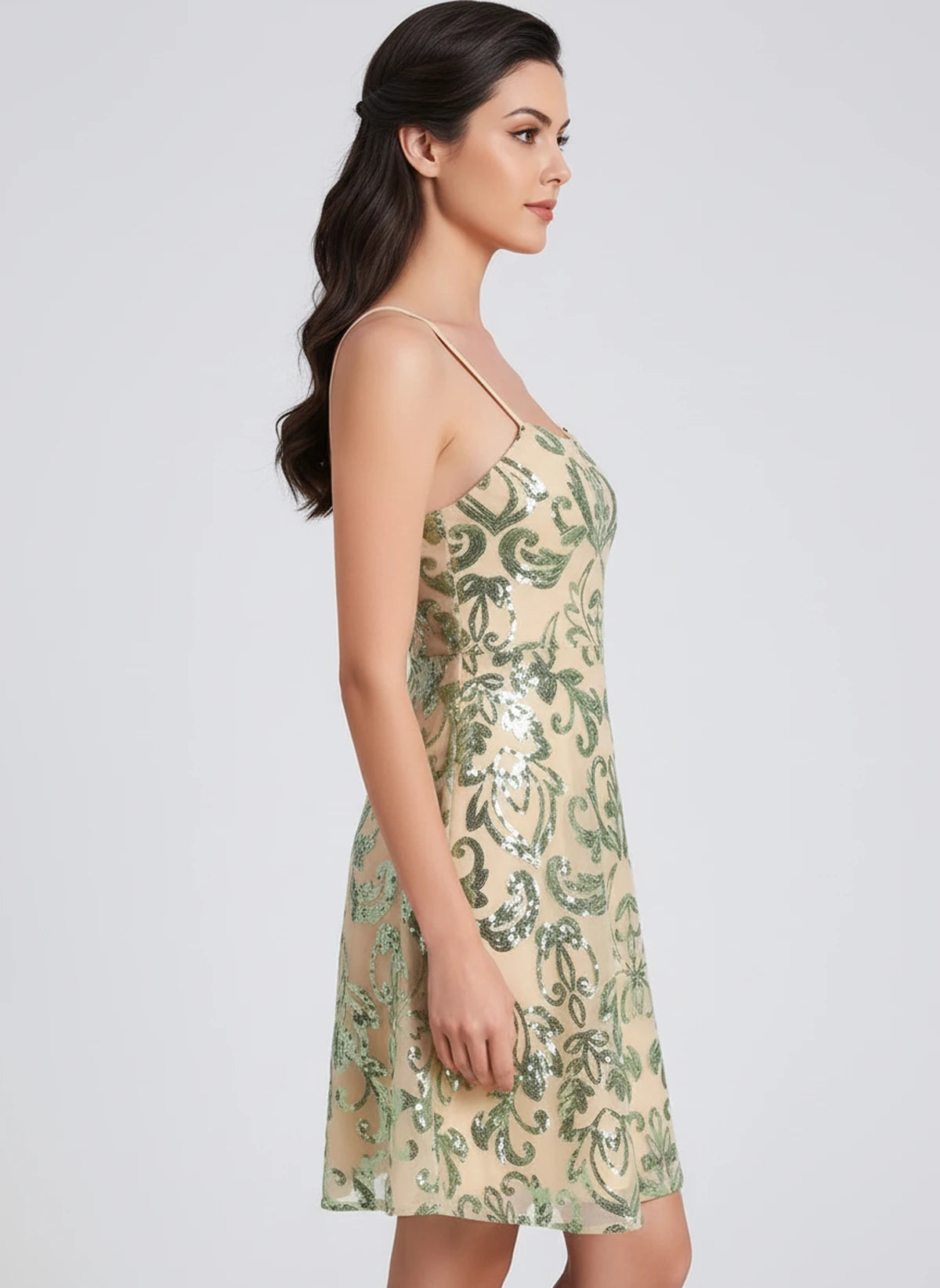 Lampedusa Mini Dresses — Olive | SKU: RB-bdd436-olive-2,RB-bdd436-olive-4,RB-bdd436-olive-6,RB-bdd436-olive-8,RB-bdd436-olive-10,RB-bdd436-olive-12,RB-bdd436-olive-14,RB-bdd436-olive-16,RB-bdd436-olive-16W,RB-bdd436-olive-18W,RB-bdd436-olive-20W,RB-bdd436-olive-22W