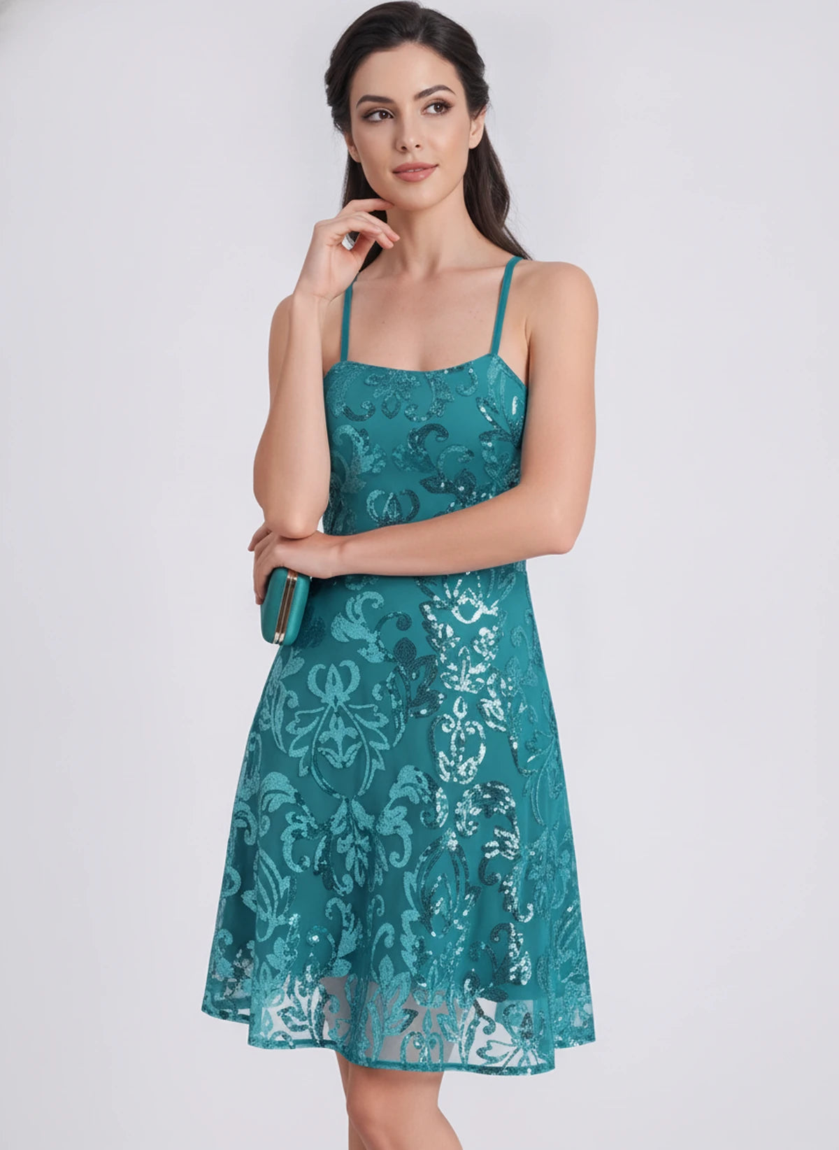 Lampedusa Mini Dresses — Peacock | SKU: RB-bdd436-peacock-2,RB-bdd436-peacock-4,RB-bdd436-peacock-6,RB-bdd436-peacock-8,RB-bdd436-peacock-10,RB-bdd436-peacock-12,RB-bdd436-peacock-14,RB-bdd436-peacock-16,RB-bdd436-peacock-16W,RB-bdd436-peacock-18W,RB-bdd436-peacock-20W,RB-bdd436-peacock-22W
