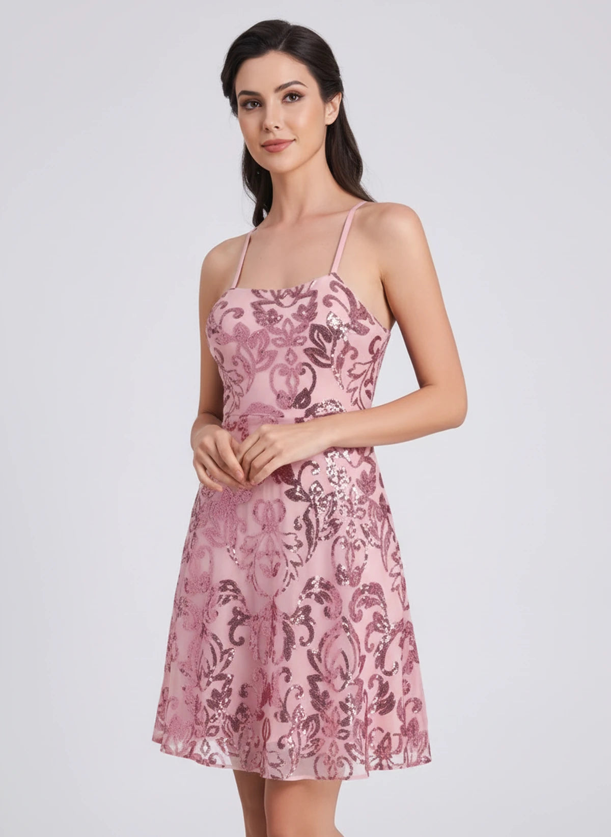 Lampedusa Mini Dresses — Pink B | SKU: RB-bdd436-pinkb-2,RB-bdd436-pinkb-4,RB-bdd436-pinkb-6,RB-bdd436-pinkb-8,RB-bdd436-pinkb-10,RB-bdd436-pinkb-12,RB-bdd436-pinkb-14,RB-bdd436-pinkb-16,RB-bdd436-pinkb-16W,RB-bdd436-pinkb-18W,RB-bdd436-pinkb-20W,RB-bdd436-pinkb-22W