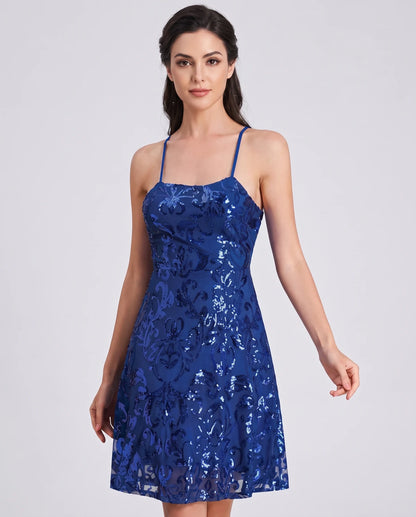 Lampedusa Mini Dresses — Royal Blue B