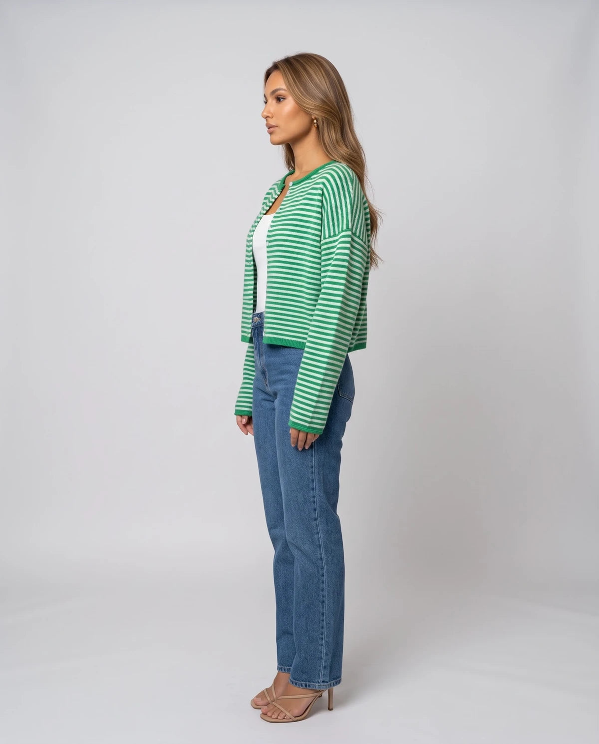 Larkelle Cardigans — Green | SKU: RB-3dfc75-green-XS,RB-3dfc75-green-S,RB-3dfc75-green-M,RB-3dfc75-green-L,RB-3dfc75-green-XL