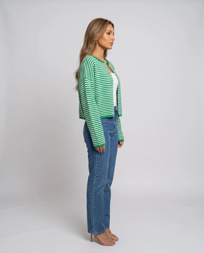 Larkelle Cardigans — Green | SKU: RB-3dfc75-green-XS,RB-3dfc75-green-S,RB-3dfc75-green-M,RB-3dfc75-green-L,RB-3dfc75-green-XL