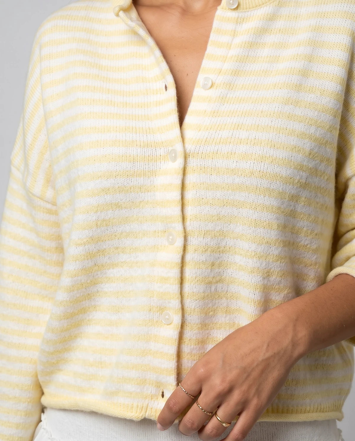 Larkelle Cardigans — Pale Yellow | SKU: RB-3dfc75-paleye71-XS,RB-3dfc75-paleye71-S,RB-3dfc75-paleye71-M,RB-3dfc75-paleye71-L,RB-3dfc75-paleye71-XL