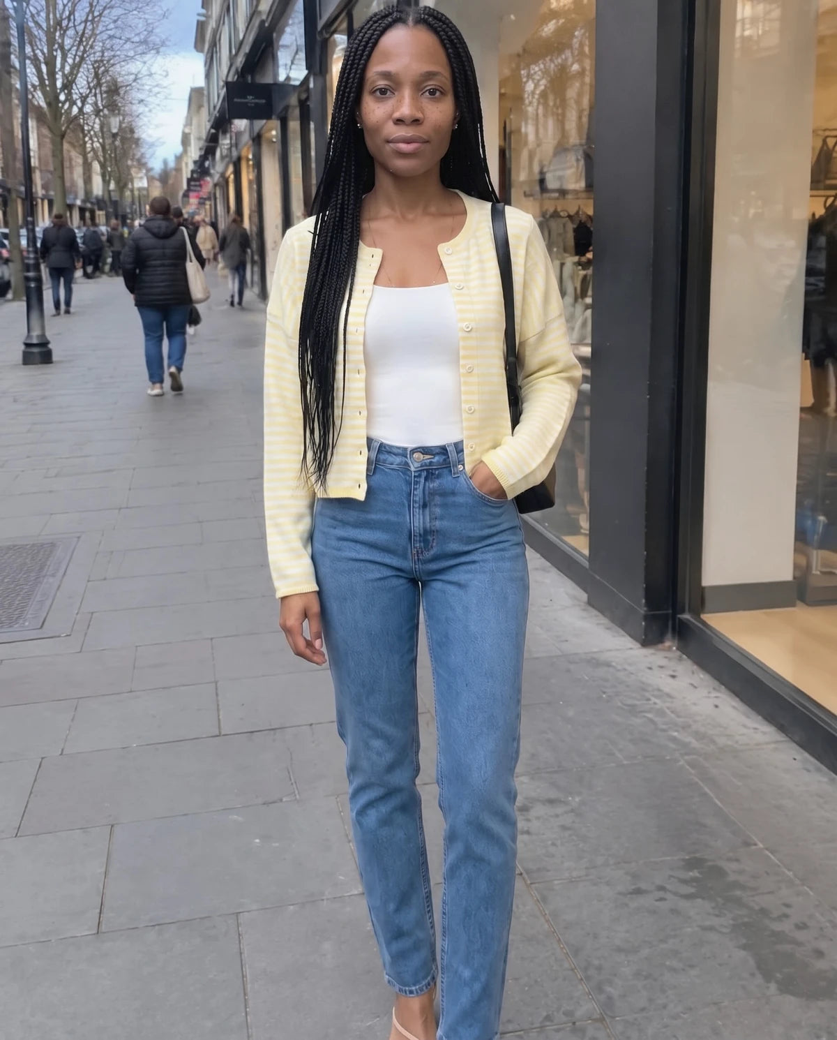 Larkelle Cardigans — Pale Yellow | SKU: RB-3dfc75-paleye71-XS,RB-3dfc75-paleye71-S,RB-3dfc75-paleye71-M,RB-3dfc75-paleye71-L,RB-3dfc75-paleye71-XL