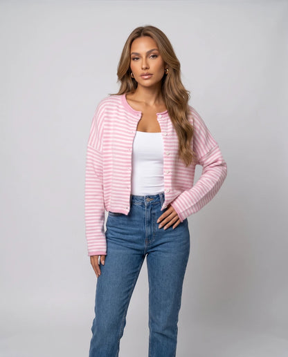 Larkelle Cardigans — Pink