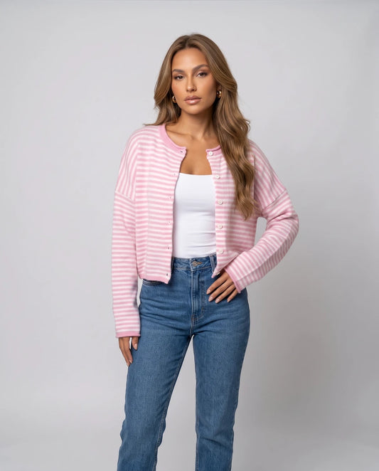 Larkelle Cardigans — Pink