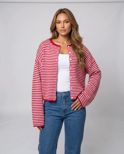 Larkelle Cardigans — Red