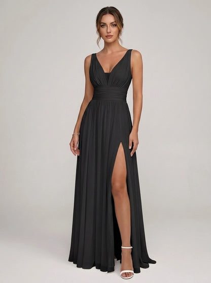 Lauriane Maxi Dresses — Black