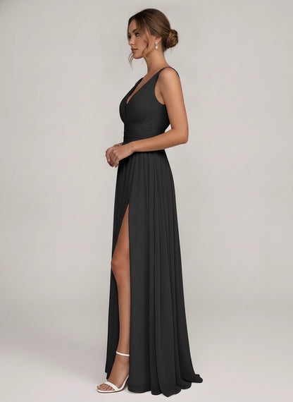 Lauriane Maxi Dresses — Black | SKU: RB-361f43-black-2,RB-361f43-black-4,RB-361f43-black-6,RB-361f43-black-8,RB-361f43-black-10,RB-361f43-black-12,RB-361f43-black-14,RB-361f43-black-16,RB-361f43-black-16W,RB-361f43-black-18W,RB-361f43-black-20W,RB-361f43-black-22W