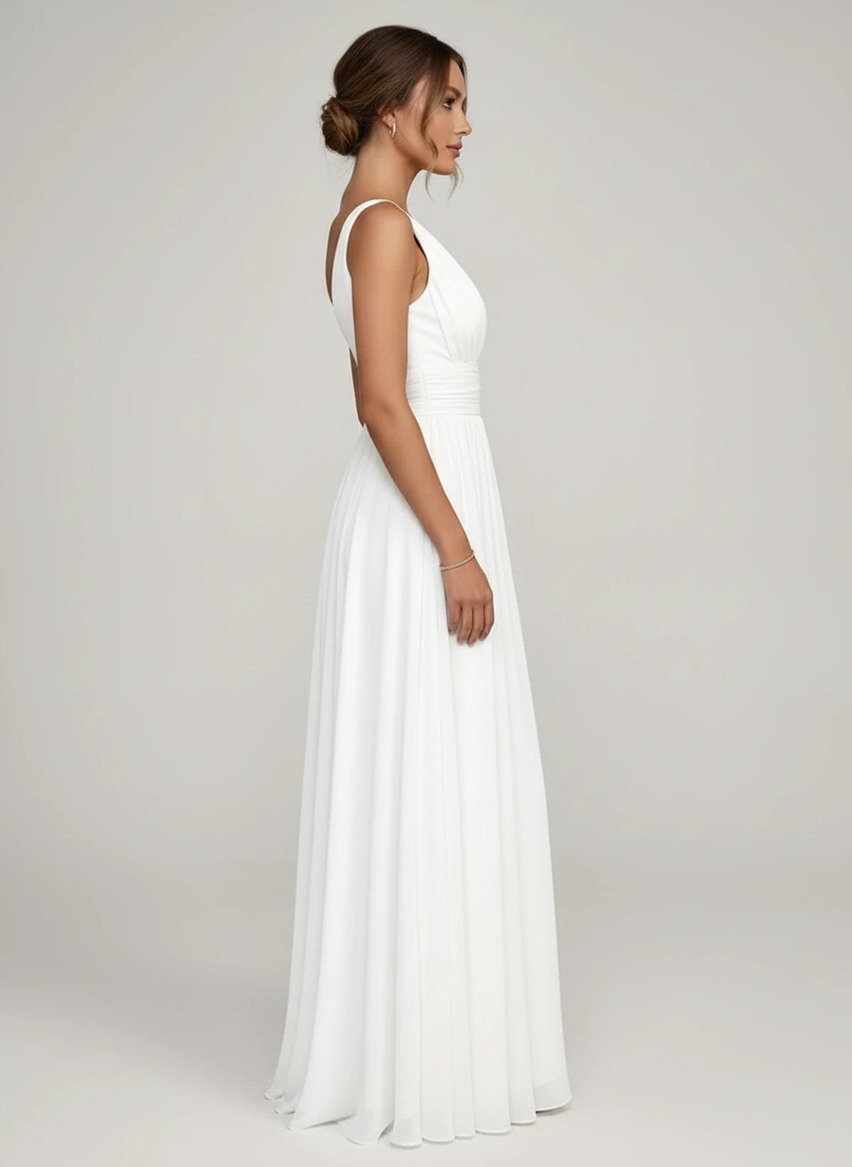 Lauriane Maxi Dresses — White | SKU: RB-361f43-white-2,RB-361f43-white-4,RB-361f43-white-6,RB-361f43-white-8,RB-361f43-white-10,RB-361f43-white-12,RB-361f43-white-14,RB-361f43-white-16,RB-361f43-white-16W,RB-361f43-white-18W,RB-361f43-white-20W,RB-361f43-white-22W