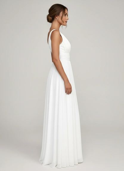 Lauriane Maxi Dresses — White | SKU: RB-361f43-white-2,RB-361f43-white-4,RB-361f43-white-6,RB-361f43-white-8,RB-361f43-white-10,RB-361f43-white-12,RB-361f43-white-14,RB-361f43-white-16,RB-361f43-white-16W,RB-361f43-white-18W,RB-361f43-white-20W,RB-361f43-white-22W