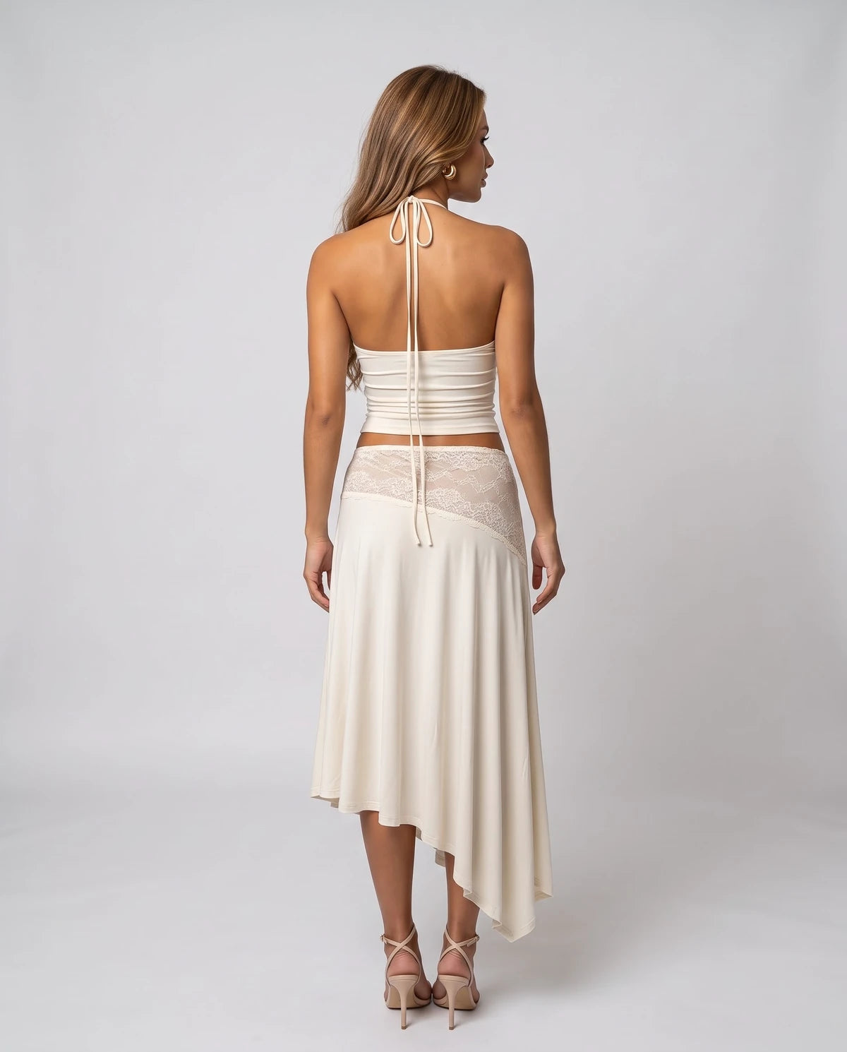 Lavandine Sets — White | SKU: RB-f9257d-white-XS,RB-f9257d-white-S,RB-f9257d-white-M,RB-f9257d-white-L