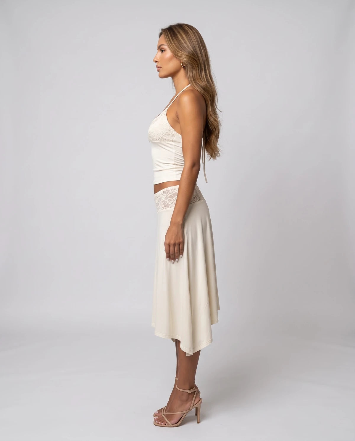 Lavandine Sets — White | SKU: RB-f9257d-white-XS,RB-f9257d-white-S,RB-f9257d-white-M,RB-f9257d-white-L
