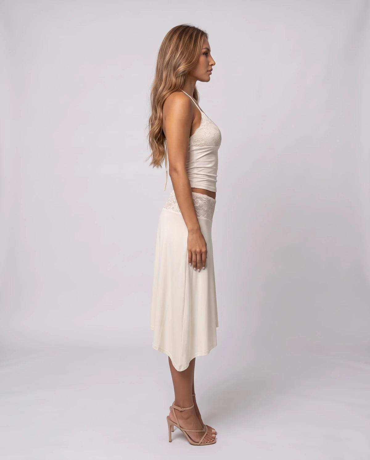 Lavandine Sets — White | SKU: RB-f9257d-white-XS,RB-f9257d-white-S,RB-f9257d-white-M,RB-f9257d-white-L